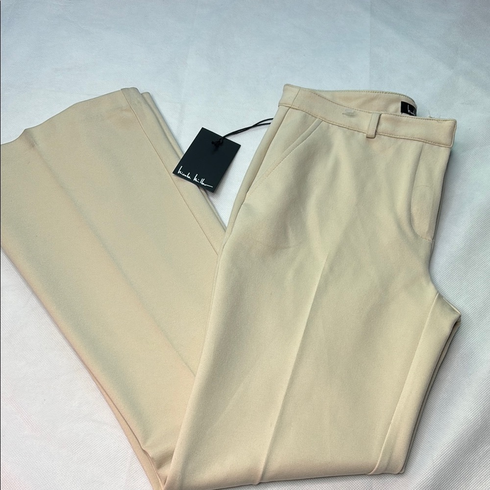 Nicole Miller Cream Pantsuit